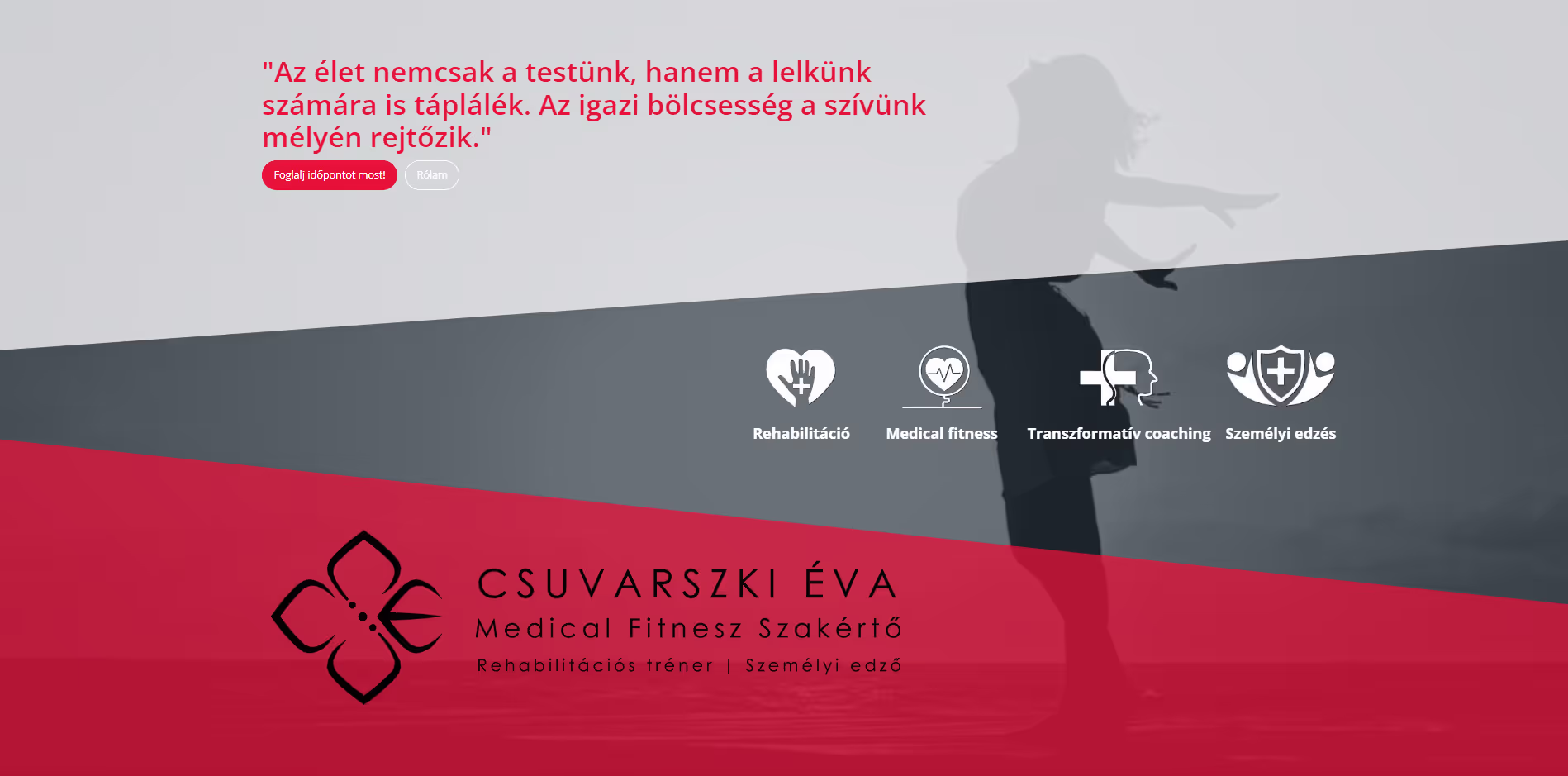 Csuvarszki Éva weboldal